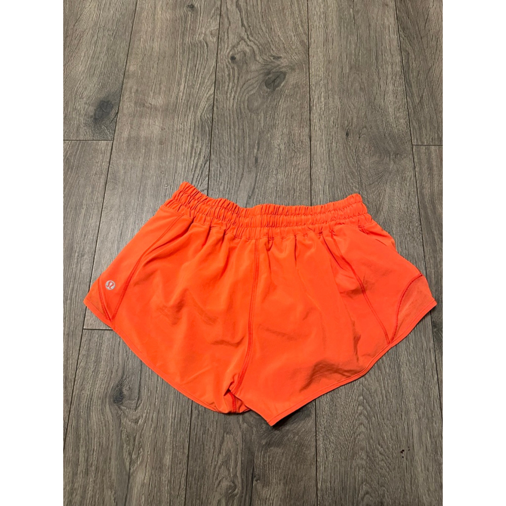 lululemon athletica Orange Athletic Shorts